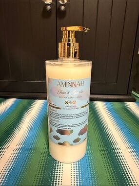 Aminnah Shea & Lanolin Eczema Gentle Wash - Cream